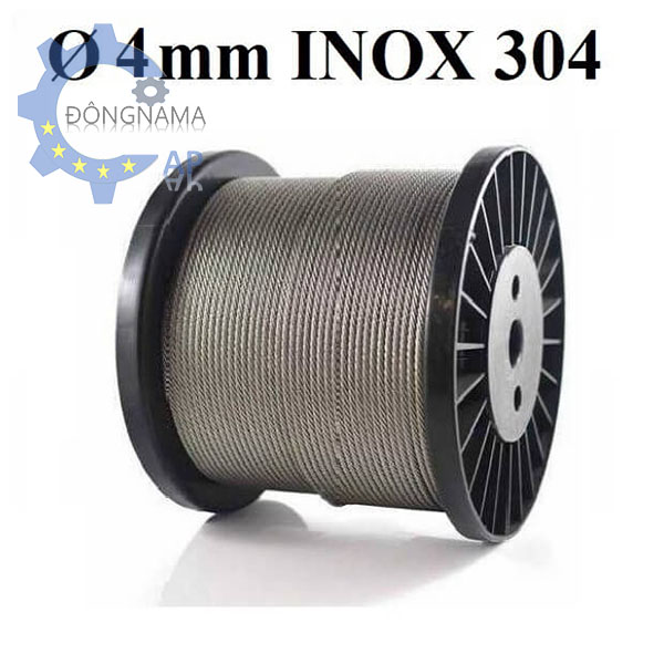 Cáp inox 4mm